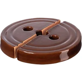 Kadax Beschwerungsstein Fermentiergewicht aus Steingut 17 cm 1,3 kg