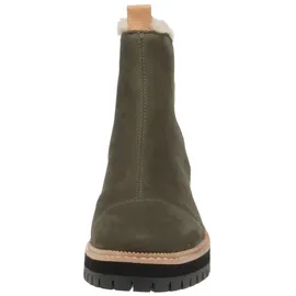 TOMS Dakota - Damen Schuhe Stiefel - Olive Oiled Nubuck/Suede, 37 EU