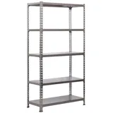 Proregal Schwerlastregal Big Metal Shark HxBxT 200 x 120 x 50 cm Fachlast 200 kg Verzinkt