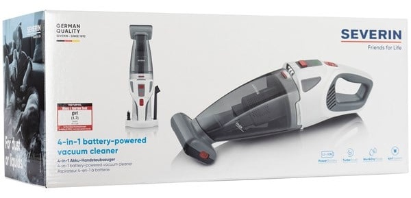 Handstaubsauger HV 7146 - vacuum cleaner - cordless - handheld - white/grey/red