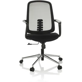 HJH Office Sediolo B Stoff Schwarz