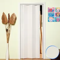 Innenraum Falttür In Pvc 83x214 Cm Mod. Maya Farbe Esche Weiss