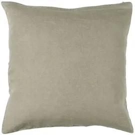 ib laursen Kissenbezug einfarbig 50 x 50 cm Linen