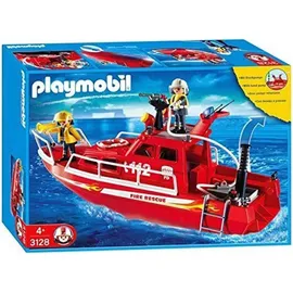 Playmobil City Action Feuerwehrboot mit Pumpe 3128