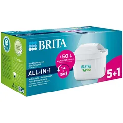 BRITA MAXTRA PRO, Pitcher-Wasserfilter, Weiß