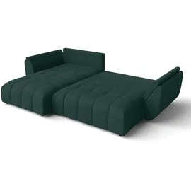 ax living Eckcouch mit Schlaffunktion 280 cm Grün