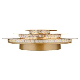 GLOBO LED-Deckenleuchte Heda Goldfarben max. 18 Watt Deckenlampe