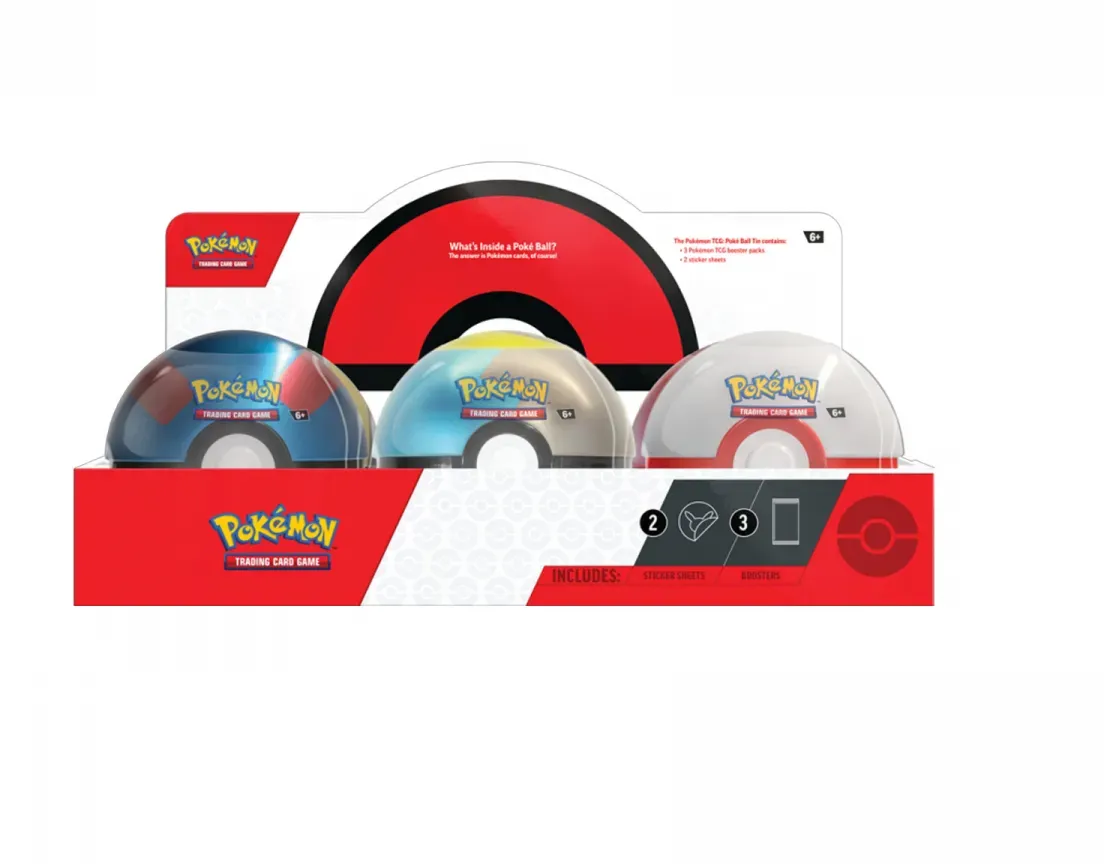 Pokémon Tin Pokeball 2024