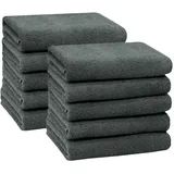 ZOLLNER Handtuchset 10-tlg. grau