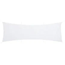 vidaXL Tarnnetz mit Aufbewahrungstasche 613x138 cm Weiß