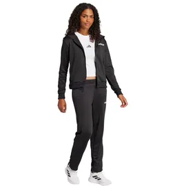 adidas Essentials Linear Trainingsanzug Schwarz S