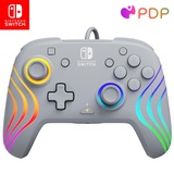 PDP Official Switch Afterglow Wave Wired Controller - Grey