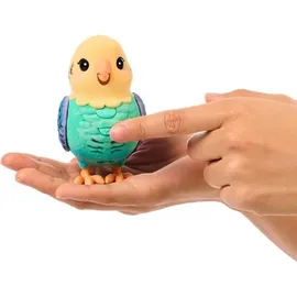 Moose Little Live Pets My Really Real Bird 11 cm Blau