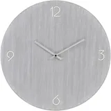 VCM Ravenna Wanduhr 40 cm Ø40 Hellgrau