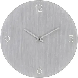 VCM Ravenna Wanduhr 40 cm Ø40 Hellgrau