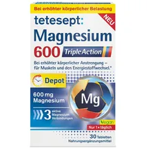 Merz Tetesept Magnesium 600 Triple Action Filmtabletten