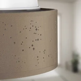 monzana Deckenlampe Sternenhimmel 30cm taupe