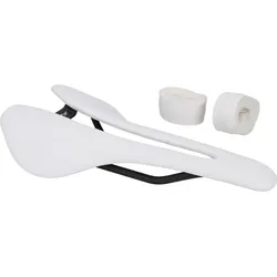 BERK COMPOSITES Sattel Lupina + Lenkerband | Set | Kunstleder gepolste