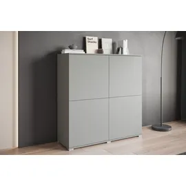 OTTO home Highboard 120 x 125 x 39,5 cm grau