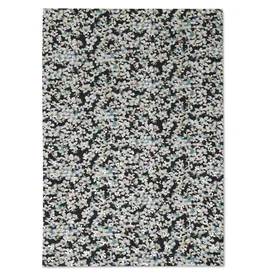 HARPA Modeschal HARPA "PEPPER", Damen, schwarz, goldfarben, Viskose, bedruckt, geblümt, mehrfarbig, Modetücher, mit floralem Allover-Print und Metallic-Effekt