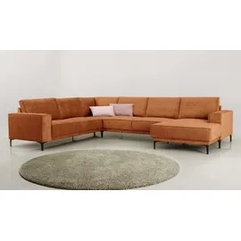 OTTO home Wohnlandschaft Mikrofaser U-Form 3-Sitzer Rot