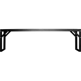 Vitavia Aluminium-Tischaufsatz mit Hohlkammerplatten-schwarz
