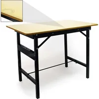 Wiltec Werkbank 100 x 60 cm klappbar, Werktisch faltbar,