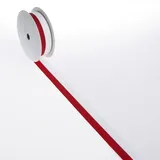 Deko und Band Nationalband Polen + Vereinsband - rot, weiß - 15 mm x 25 m - 2436 15 71