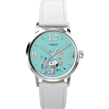 Timex Damen Analog Quarz Armbanduhr Peanuts Marlin