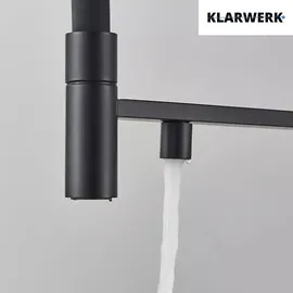 klarwerk Lana 3 Wege Filterarmatur Schwarz