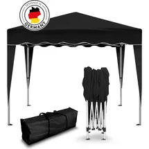 Kronenburg Handel Faltpavillon 3 x 3 m schwarz