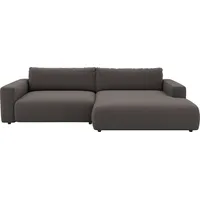 Musterring Ecksofa LUCIA zeitlos, bequem, schöne Detailverarbeitung Breite 296cm, L-Form grau