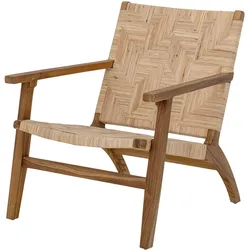 Bloomingville - Mills Loungesessel, braun