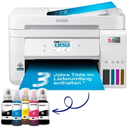 Epson ET-4856 A4-Wi-Fi-Tankdrucker mit bis zu 3 Jahren Tinte