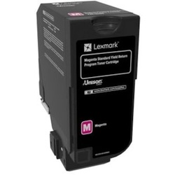 Lexmark 74C2SM0 Rückgabe-Toner Magenta für ca. 7.000 Seiten