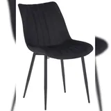 CLP Stuhl Rahden Samt schwarz