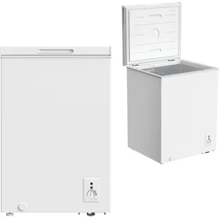 Yuna FROSTER 100E, Gefriertruhe, 99 Liter, DUAL Modus Gefrieren oder Kühlen, Drahtkorb