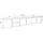 SKRAUT HOME Lowboard 309x50 cm Beige Holzwerkstoff