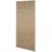 Sconto Garderobenpaneel Grace 50 x 125 cm Eiche