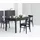 Hammel Furniture Esstisch HAMMEL FURNITURE "Basic Dinex, schnell innenliegende Einlegeplatten ausziehbar", grau (wenge), B:140cm H:76cm T:90cm, Tischplatte: Furnier gebeizt und lackiert, Gestell: Massivholz, Tische, Furnier / Massivholz, in zwei Breiten, stabiler dänische