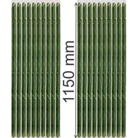 EXCOLO 20x Baumschutzspirale 115 cm grün gelocht Baum Schutzspirale