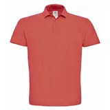 B & C B&C - ID.001 Herren Piqué Poloshirt - Pixel Coral / M