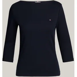 Tommy Hilfiger New Cody Slim 3/4-arm T-Shirt Nos Desert Sky XS