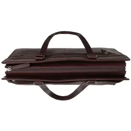 The Chesterfield Brand Fidenza Schultertasche Leder 40 cm Laptopfach braun