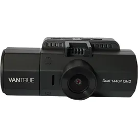 VANTRUE N2S Dual (GPS-Empfänger, Akku, 4K), Dashcam, Schwarz