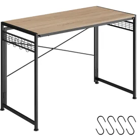 Tectake Schreibtisch Paterson Eiche