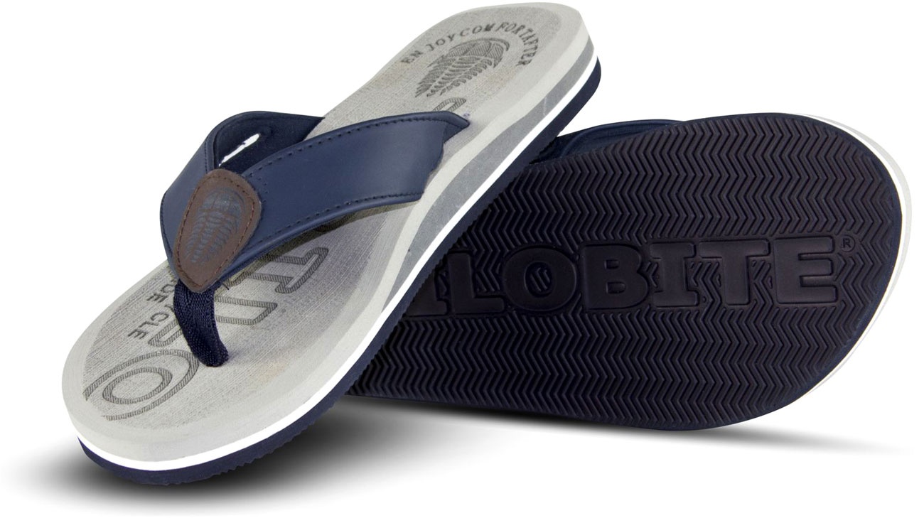 Trilobite Aftride, Flip Flops - Blau/Grau/Braun - 41