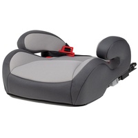 capsula® Autokindersitz Kindersitzerhöhung Isofix Sitzerhöhung mit Gurtführung (15-36kg) gr grau