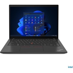 Lenovo ThinkPad T14 i7-1255U Notebook (14″) WUXGA Intel CoreTM i7 DDR4-SDRAM SSD Wi-Fi 6E (14″, Intel Core i7-1255U, 16 GB, 512 GB, Eng. Int.), Notebook, Schwarz