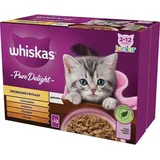 Whiskas Junior Nassfutter mit Gelee 12 x 85 g